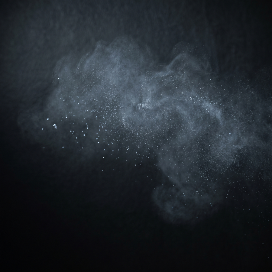 Silica powder texture